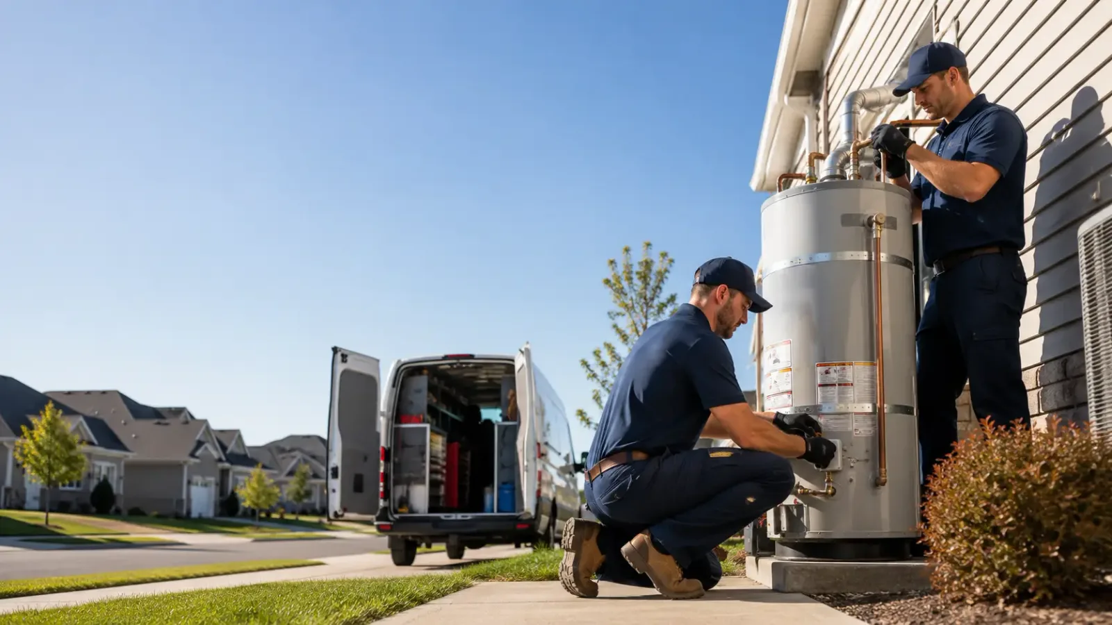 Water Heater Installation in Franklin, ME